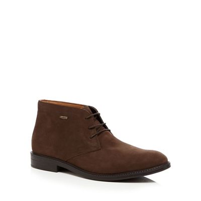 Clarks Brown suede 'Chilver' Chukka boots